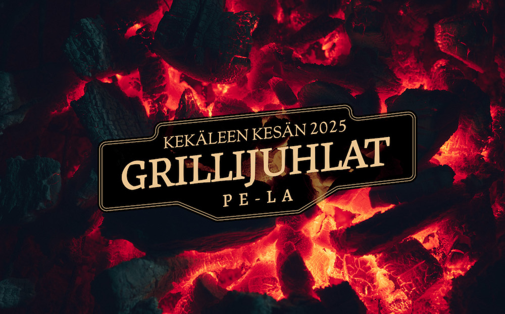 Kekäleen Kesän Grillijuhlat alkavat juhannuksesta